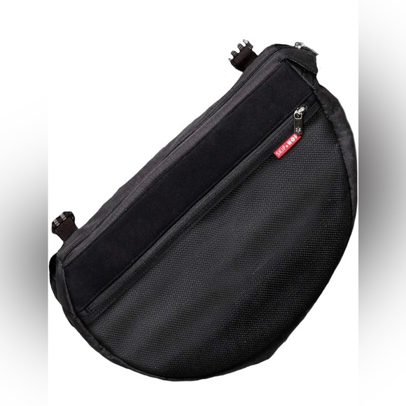 SkipHop Insulated Stroller Organizer, Side Sling Stroller Saddle Bag, Black - Picture 1 of 8